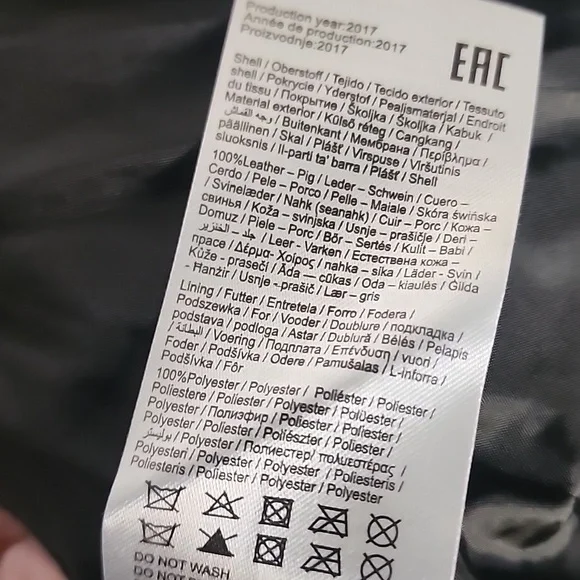 Vero Moda Black Suede Moto Jacket Silver Zipper Details - Picture 8 of 9